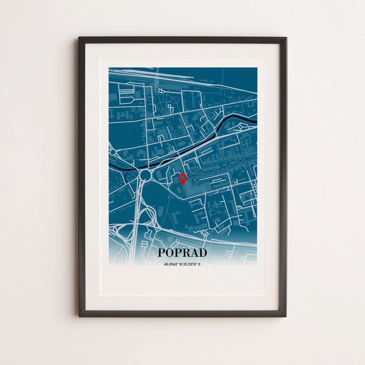 Mapa s ukazovateľom 2