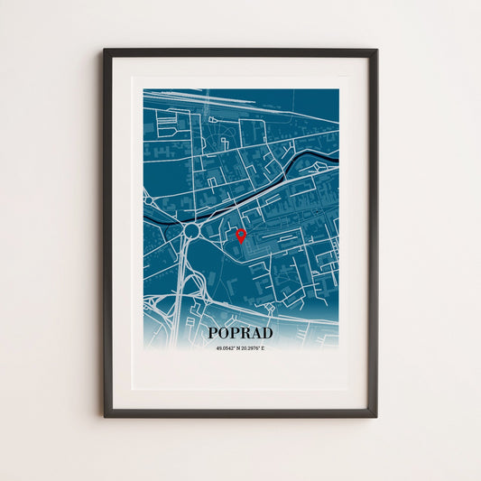 Mapa s ukazovateľom 2