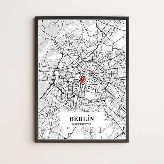 Obraz s vlastnou mapou